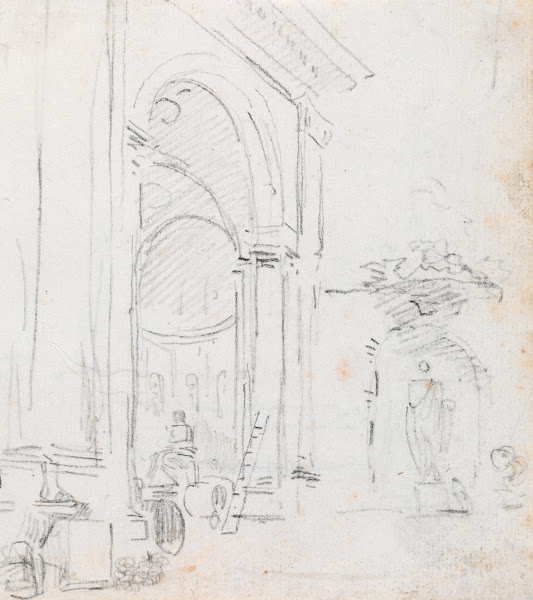 Monumental Arch probably c 1754 1765