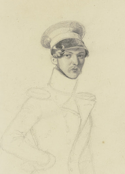 Half length portrait of an officer