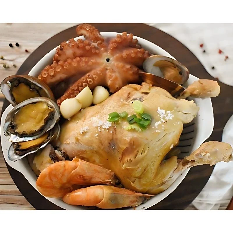 해신탕 재료 구성