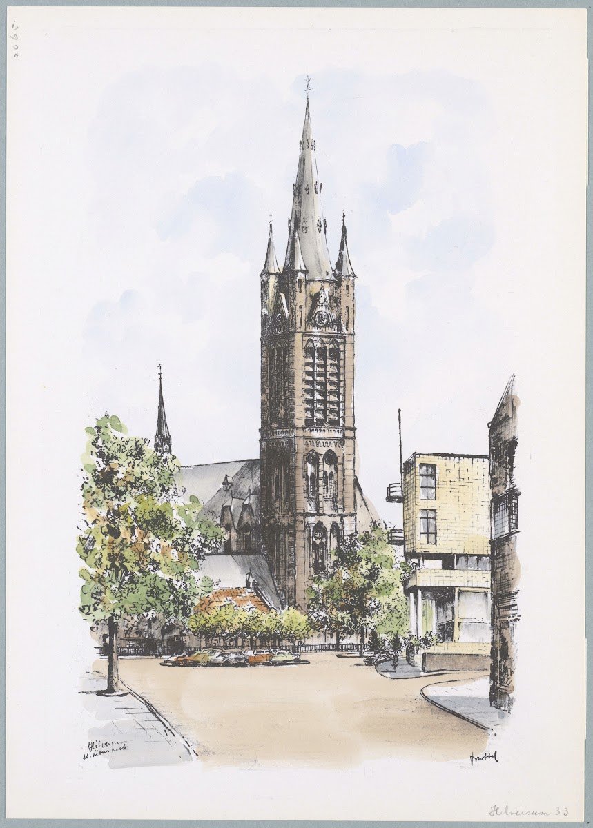 Sint Vitus kerk met hotel