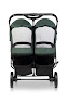 Stroller for twins Euro-Cart Doblo 2024 Jungle