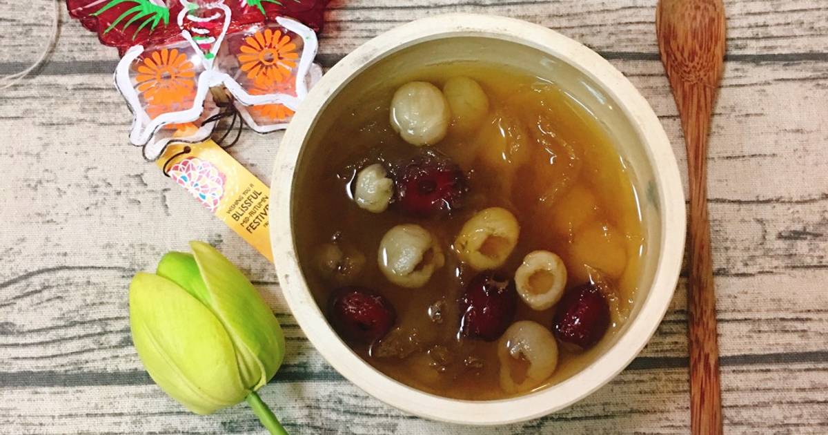 Yến Sào Chưng Nhãn Nhục Táo Đỏ