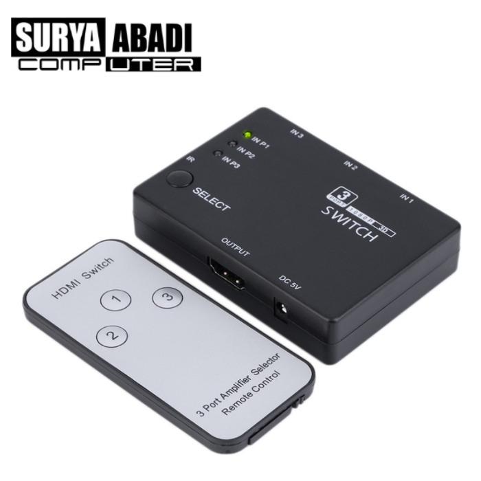 HDMI SWITCH + REMOT