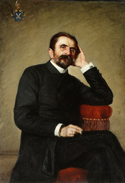 Portrait of Michał Andrychewicz artists father 1893