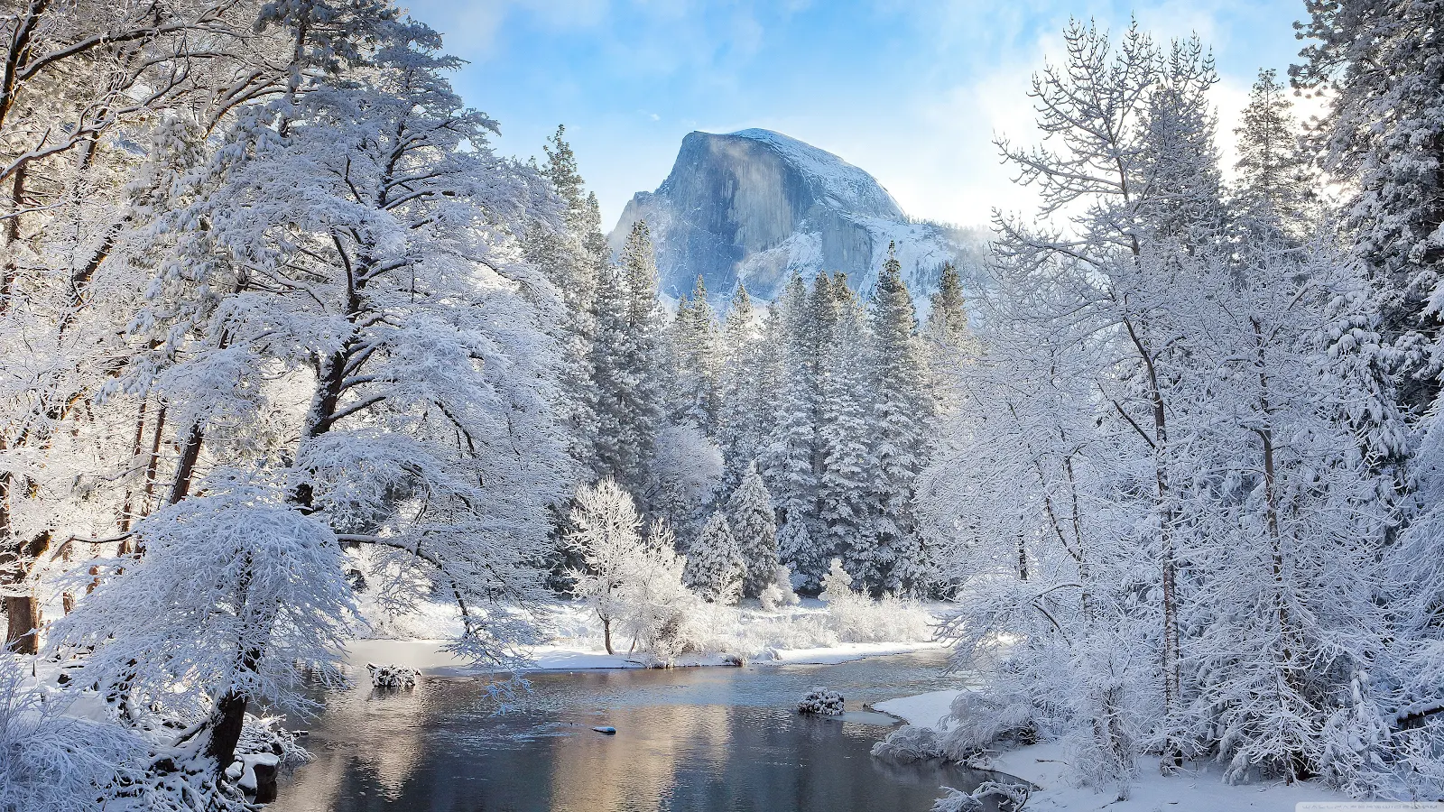 Winter Virginia 4K  HD Desktop Wallpaper