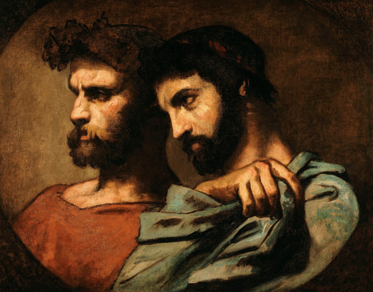 Les deux philosophes 1847