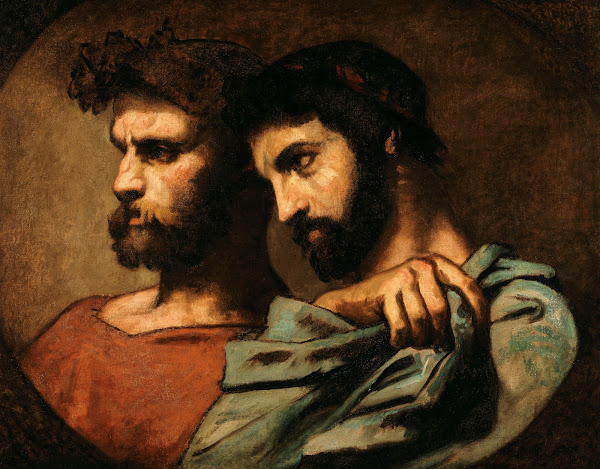 Les deux philosophes 1847