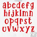 Stitch photo 3 of the Playful And Quirky Hand-Drawn Embroidery Font embroidery design