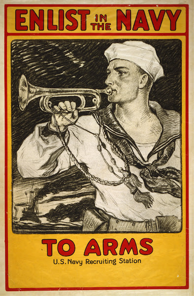 Enlist In The Navy To Arms 1917