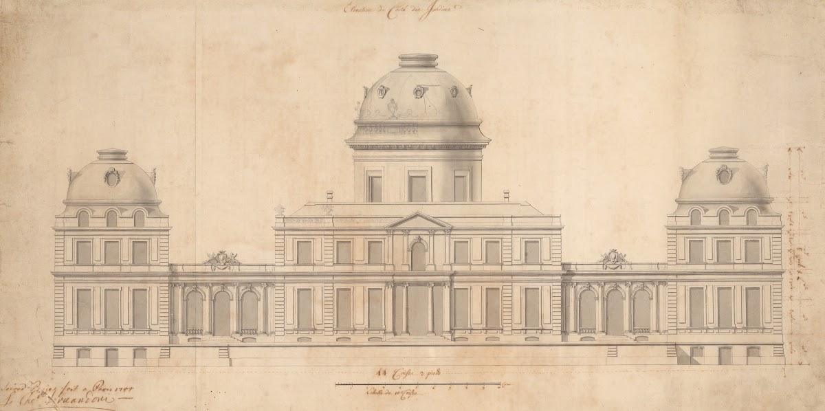 Design for the Garden Façade of a Palace 16951766