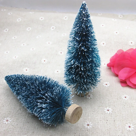 Mini-Weihnachtsbaum aus Sisal, verschiedene Farben und Größen