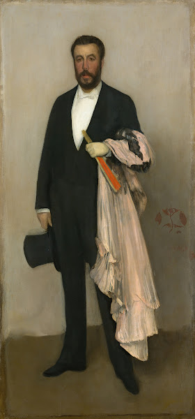 Arrangement in Flesh Colour and Black Portrait of Theodore Duret 1883
