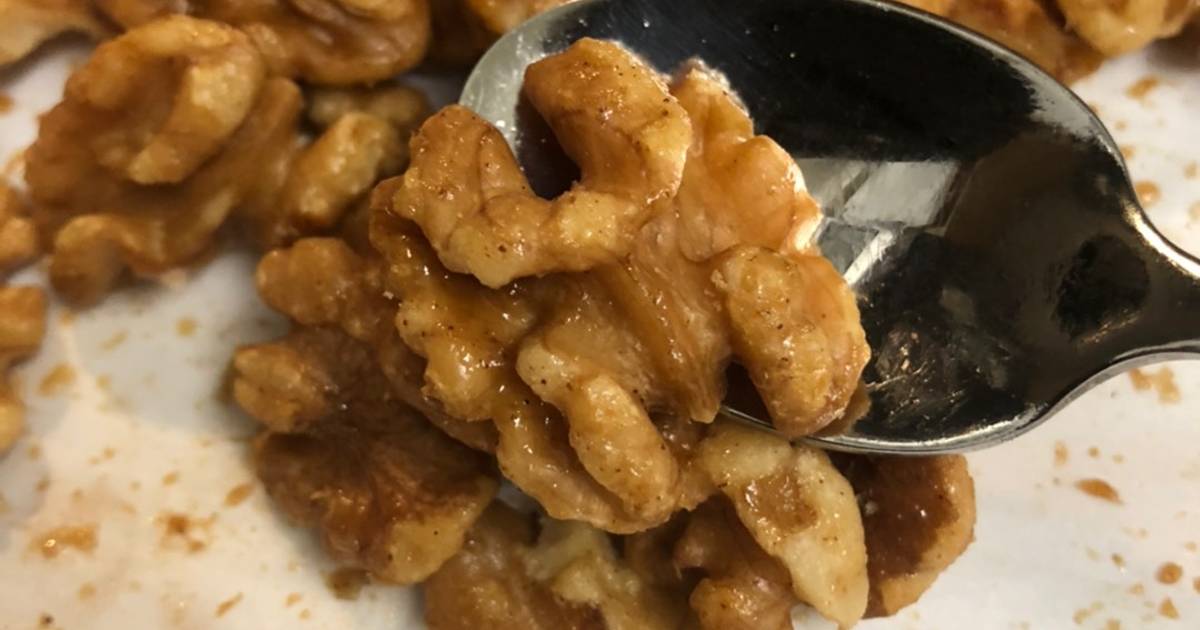 Hạt óc chó nướng mật ong (maple syrup)