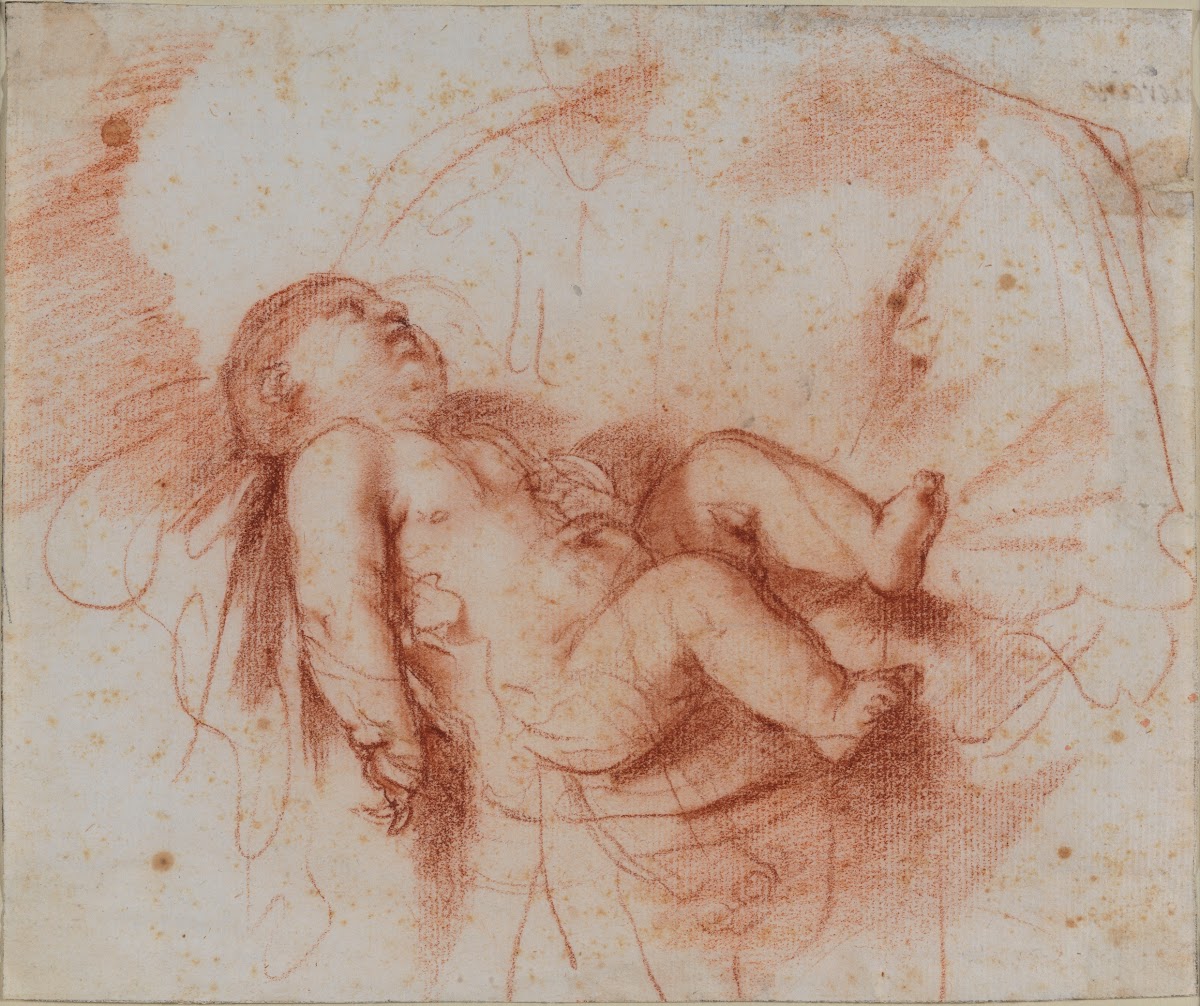 Study of the Infant Christ Child Held by Saint Simeon c1627