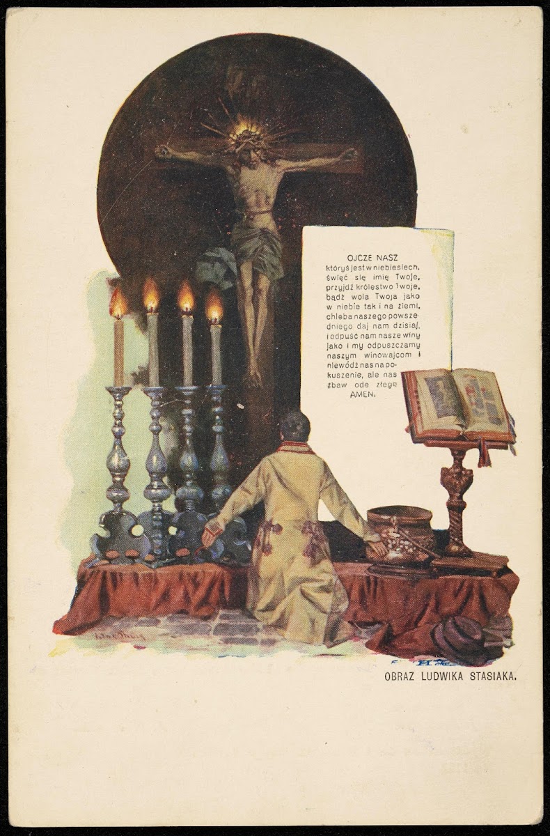 Ojcze nasz któryś jest w niebiesiech święć się imię Twoje 1909 1932