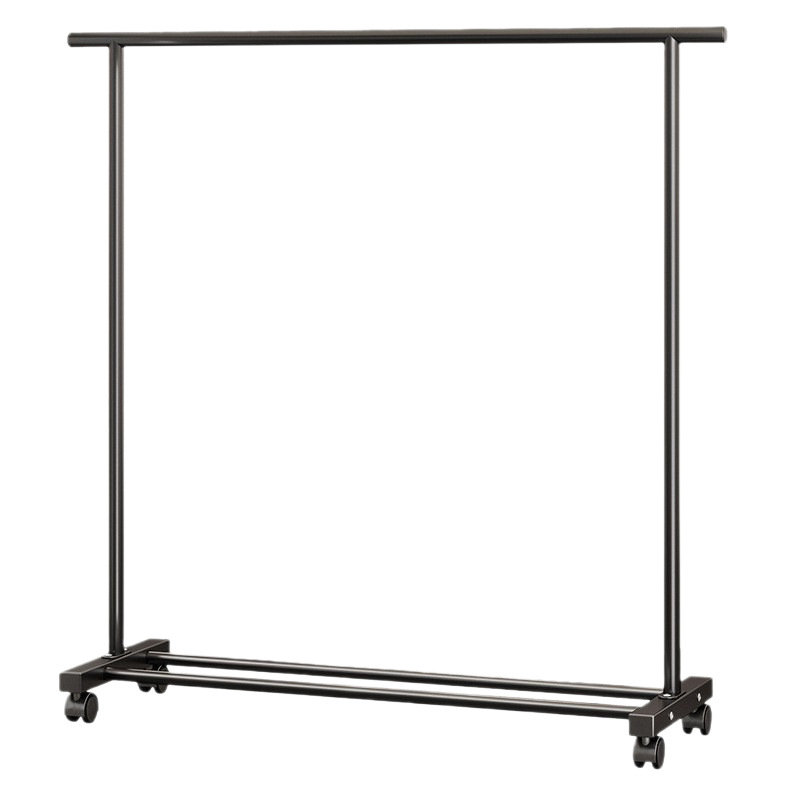 Carbon steel clothing rack, mobile