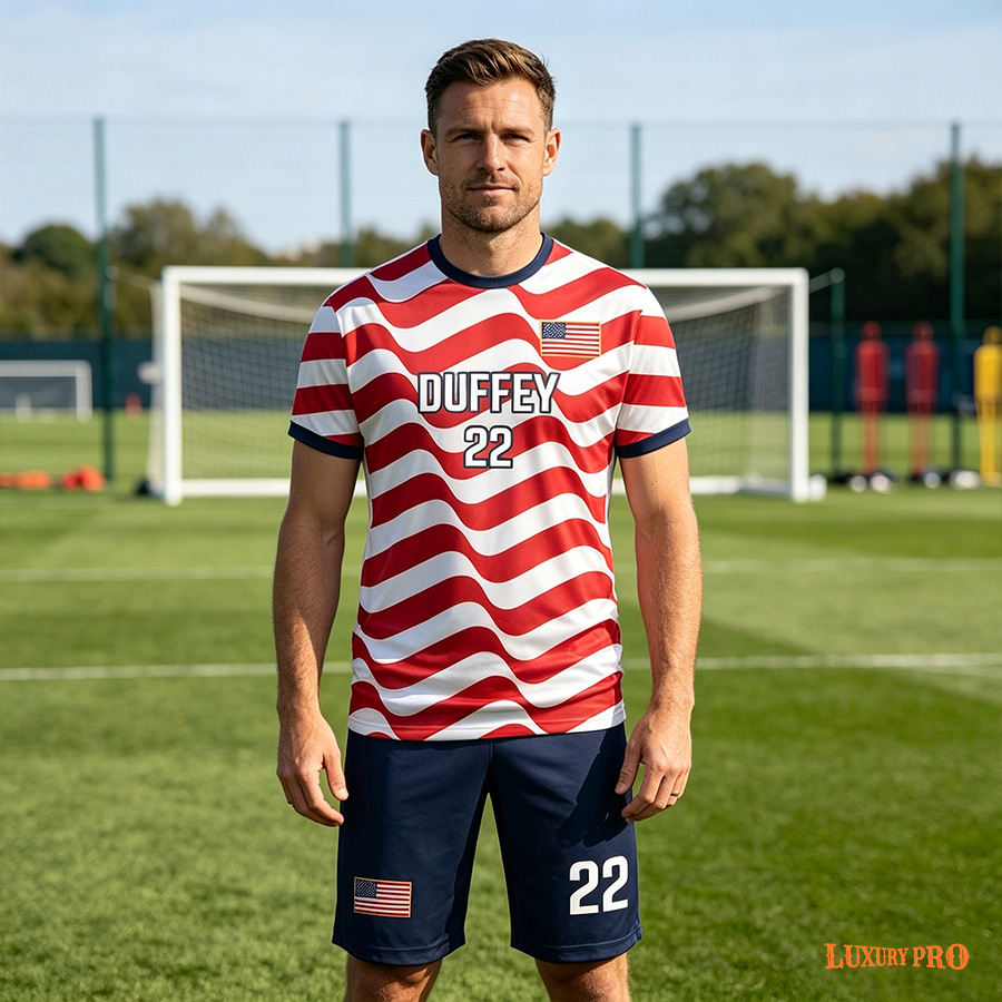 AOP TRF Adult Crew Neck Soccer Jersey Set