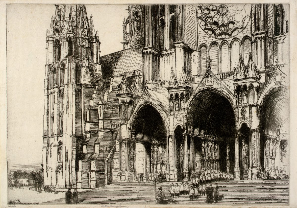 Chartres South Portal 1926