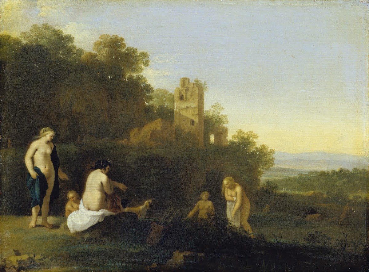 Landscape with the Discovery of Callistos Pregnancy ca 1630  1640