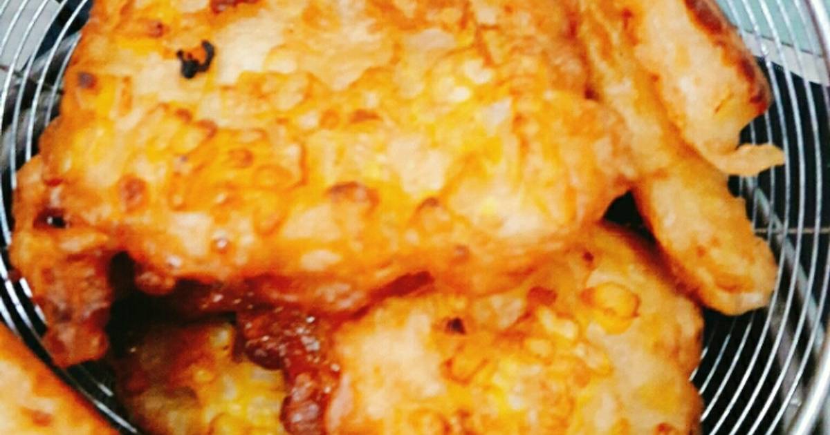Bánh bắp chiên giòn