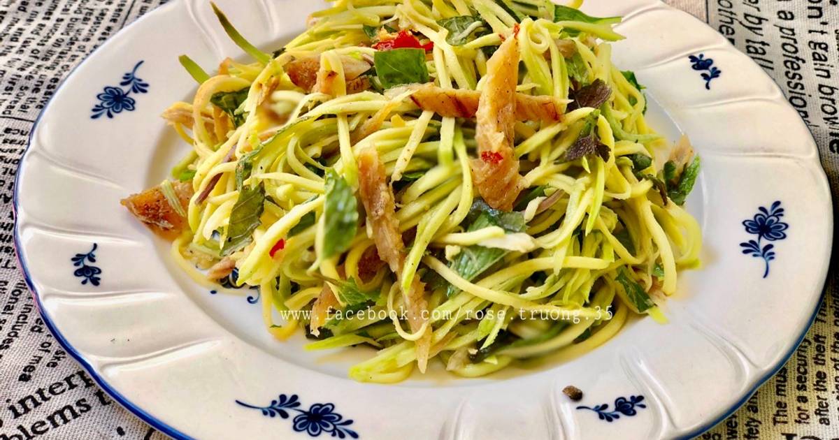 Gỏi Xoài Cá Khô Sặc