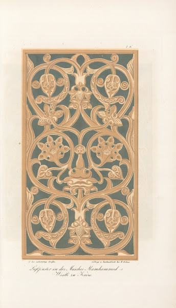 Luftfenster in der Moschee Mamhammed ge Woalli zu Kairo 1842
