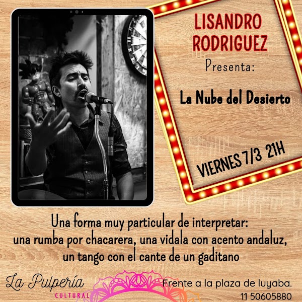 Lisandro Rodriguez en la Pulpería
