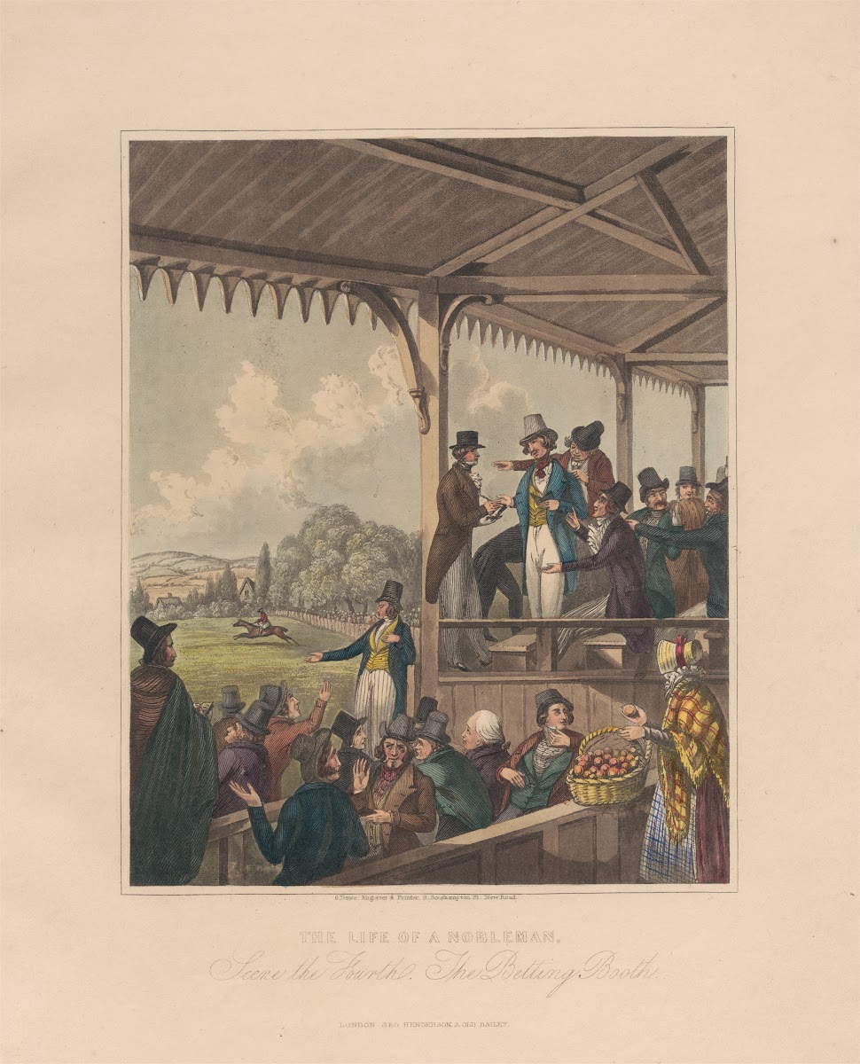 The Betting Booth ca 1825