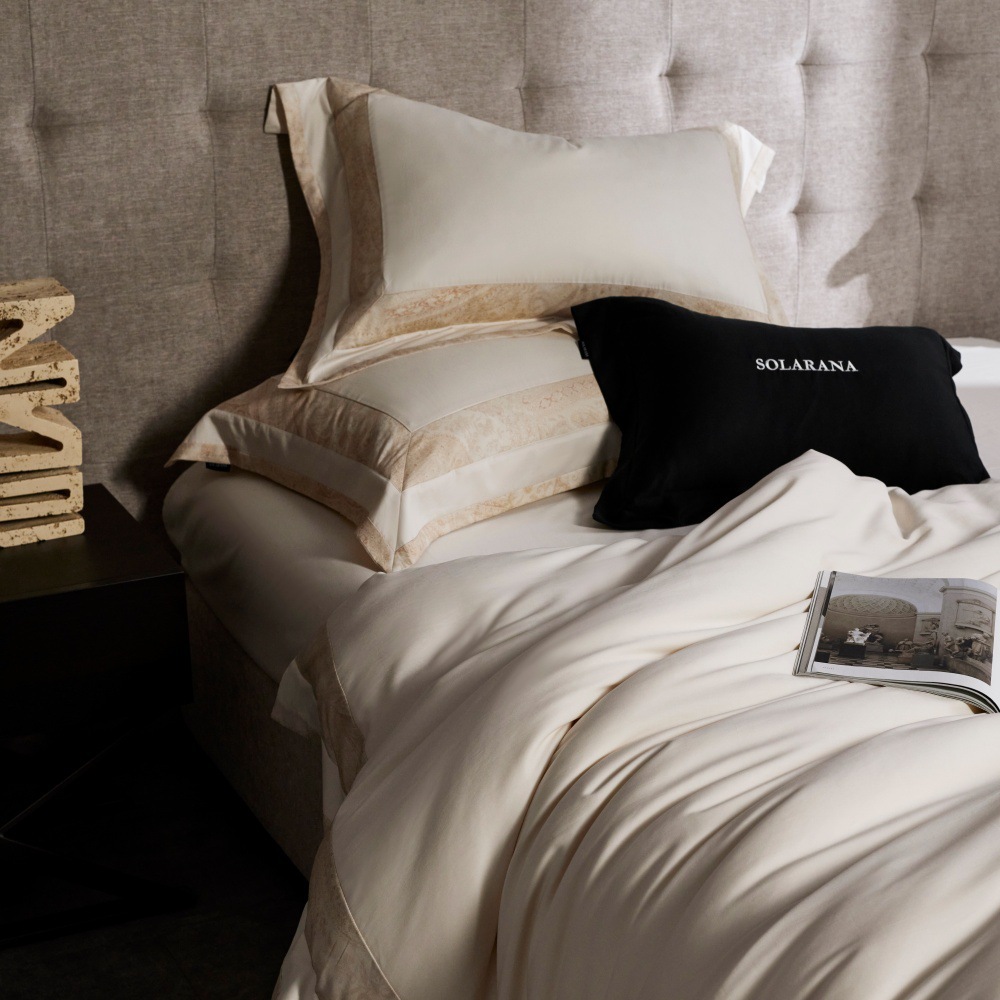 Tencel cotton bedding set, brushed