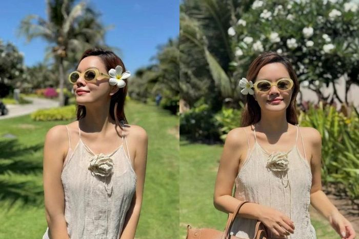 Phạm Quỳnh Anh khoe sắc vóc trẻ trung trong kỳ nghỉ ở Hồ Tràm - Báo Tri thức &amp; Cuộc sống