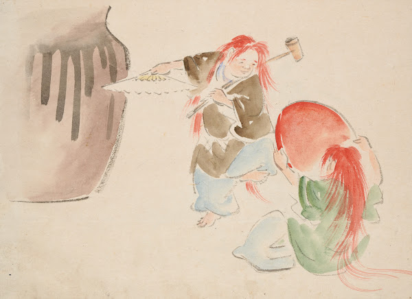 Album of Ichiryusai Hiroshiges Sketches Pl12 ca 1850