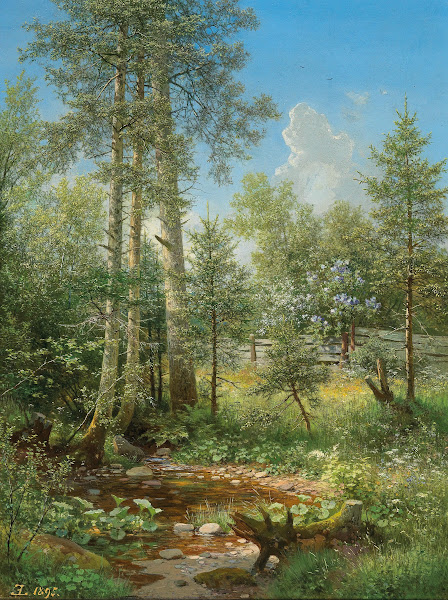 Am Bächlein in der Maienzeit 1895