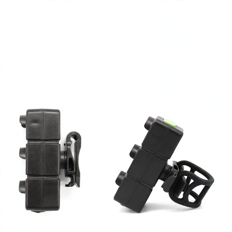 Bicycle rear light with USB charging, tricolor