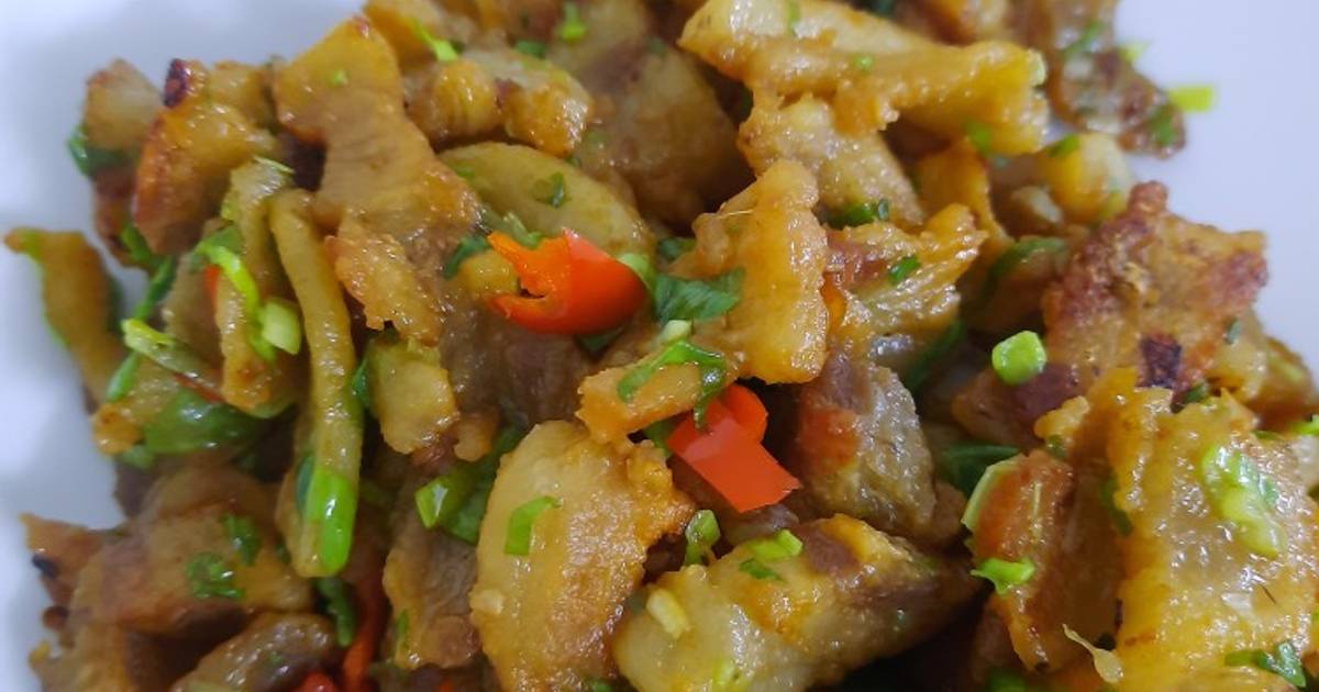 Tóp mỡ mắm hành