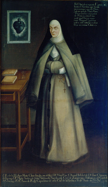 Portrait of Sister María Clara Josefa circa 1769