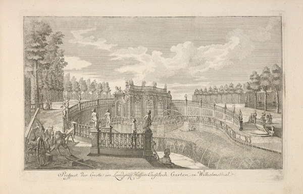 Architecture of German cities Pl39 18th century