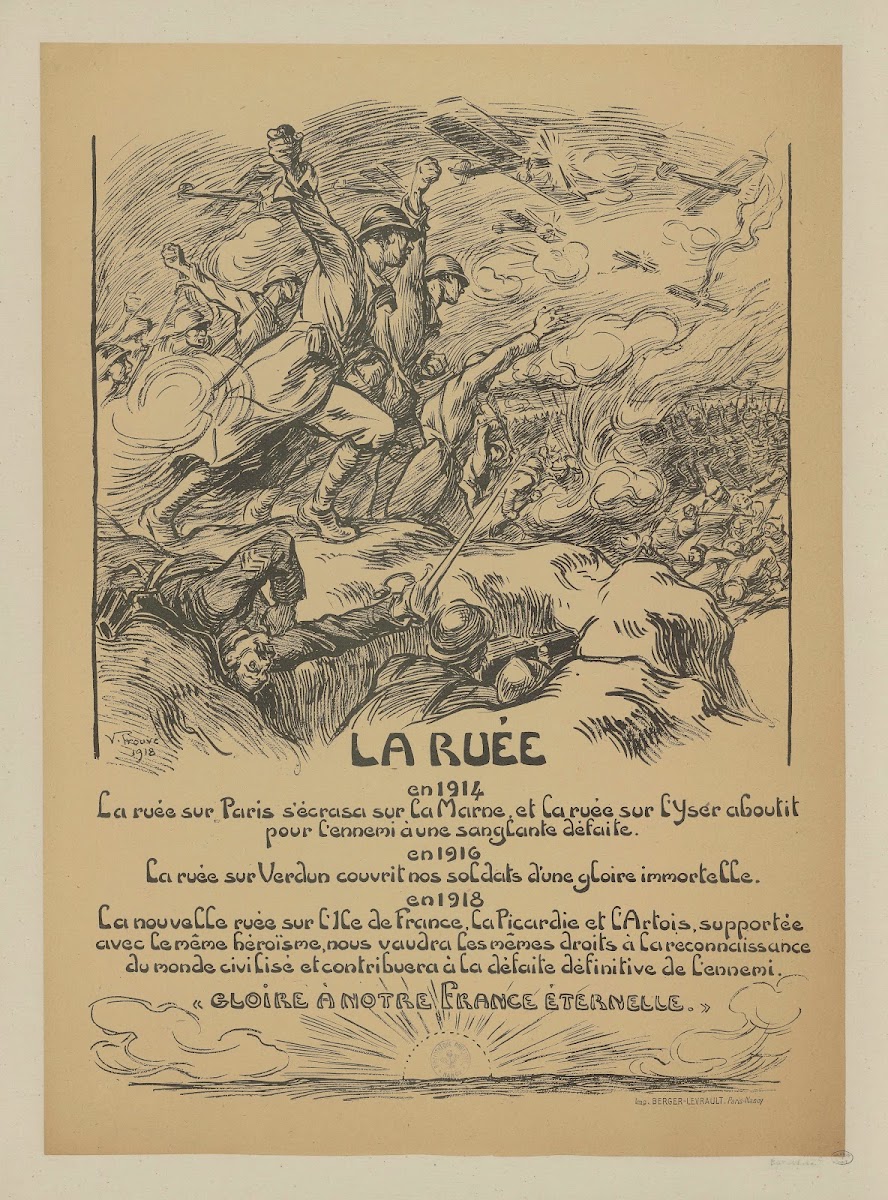 La ruée en 1914 1918