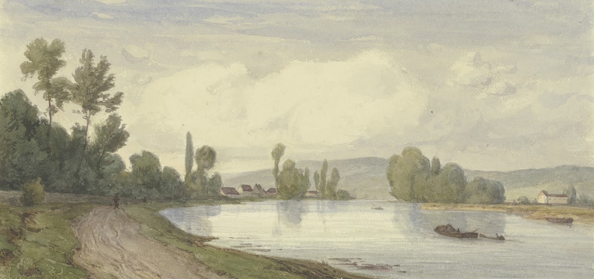 Seine Ufer bei Fontainebleau