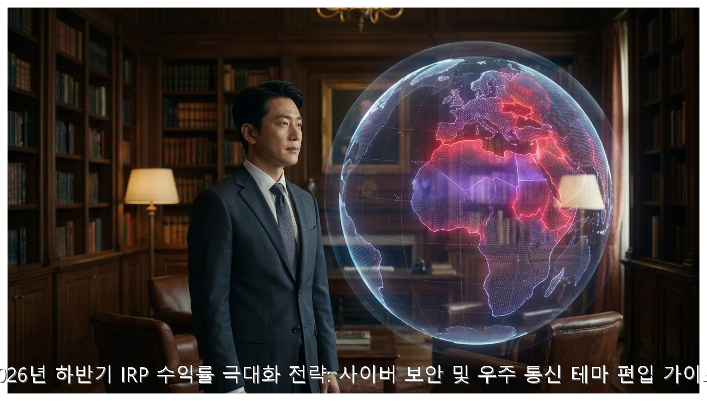 2026년 하반기 IRP 수익률 극대화 전략: 사이버 보안 및 우주 통신 테마 편입 가이드 핵심 안내 및 분석 인포그래픽 (2)