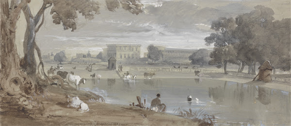 View of Part of Chowringhee  Calcutta