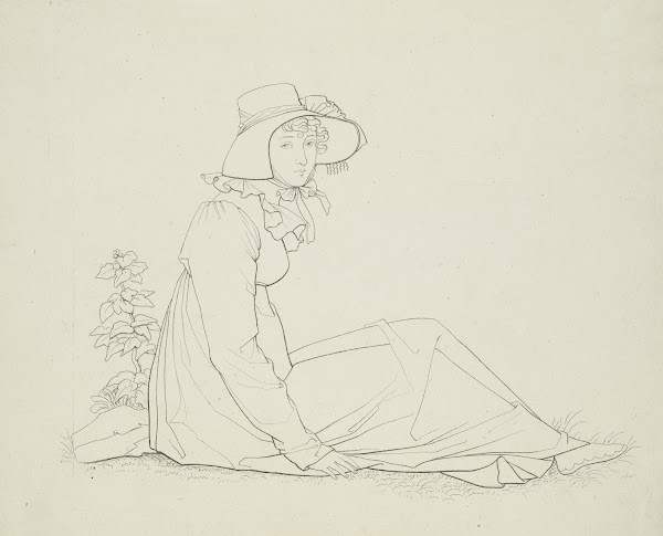 Bildnis Der Elisabeth Malß Geborene Hofmann Taunusreise Ca 1811