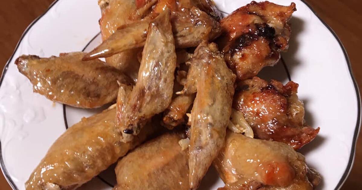 Cánh gà chiên mắm bằng nồi chiên không dầu