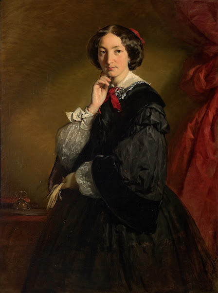 Portrait of Frau Oelzelt von Newien 1857