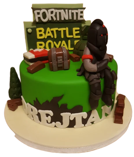 Fortnite Boys Birthday Cake CB-NC203