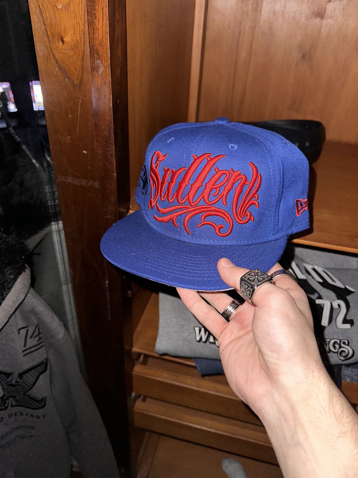 Visera Sullen x NE azul