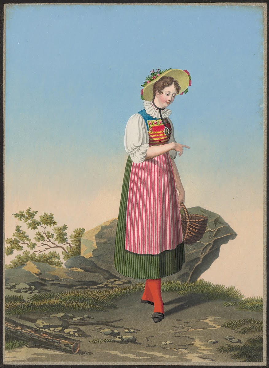 Madelaine Lacher De Buonas au Canton de Zug 1825 1830