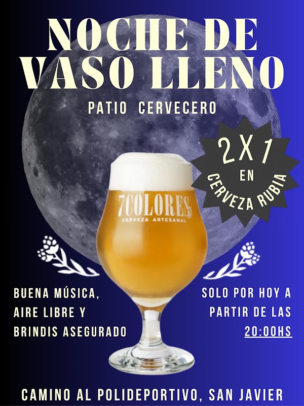 Noche de Vaso Lleno