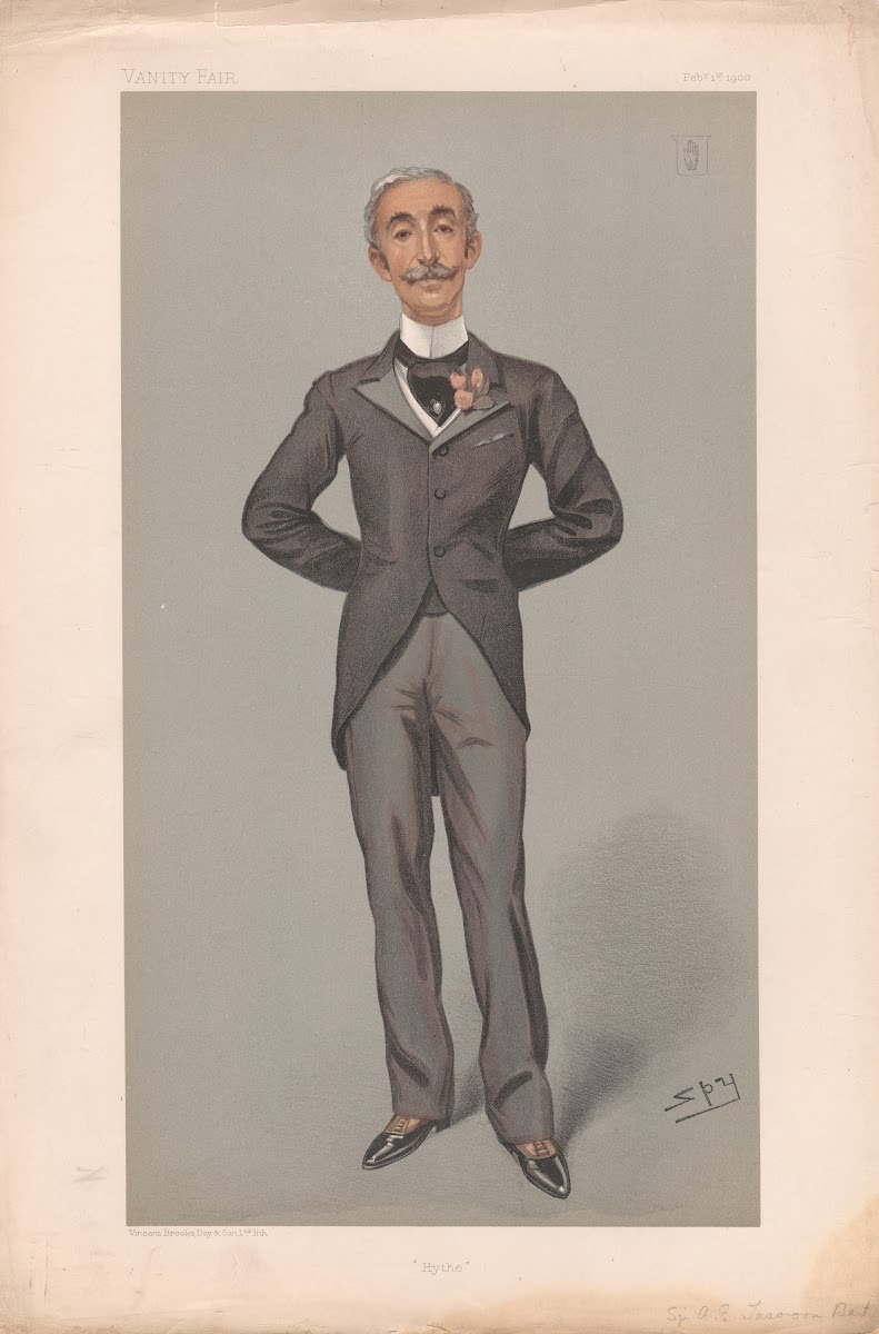 Bankers and Financiers Hythe Sir AE Sasson 1 February 1900 1900