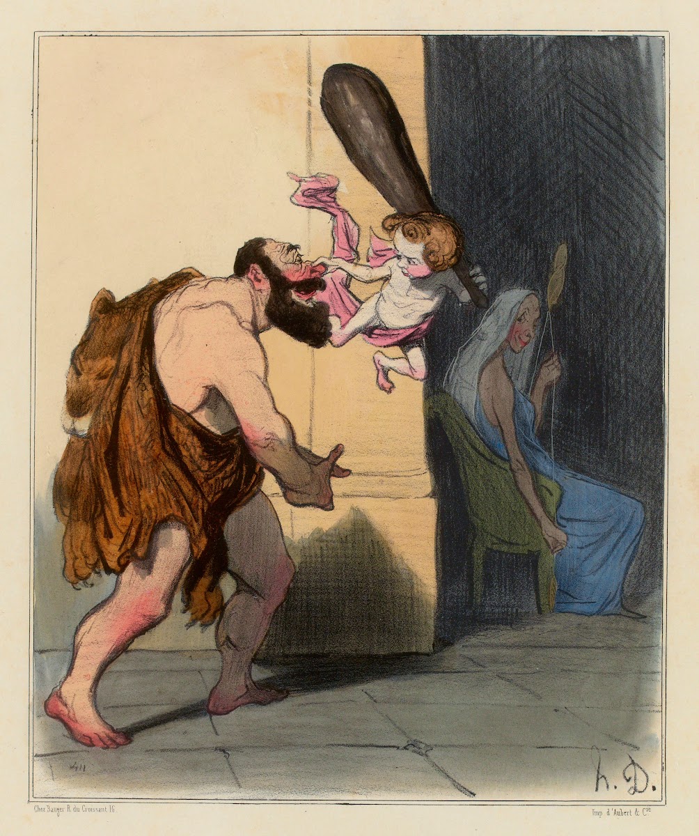 Hercule dompté par lAmour 1833
