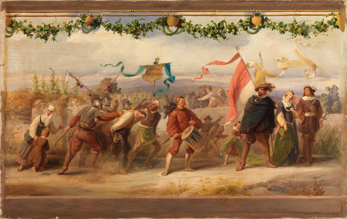 Triumph Des KöNigs Wein 6 Bild After 1850